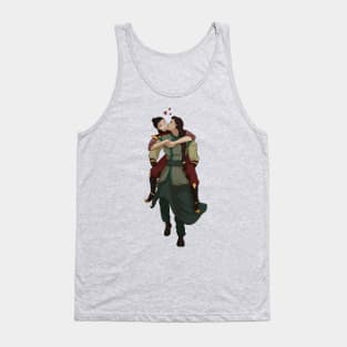 Kyoshi carrying Rangi Tank Top